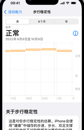 南城街道iPhone手机维修如何在iPhone开启'步行稳定性通知'