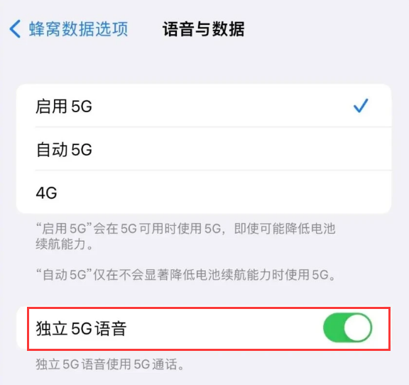 南城街道苹果14维修分享iPhone 14 Pro如何开启VoNR 