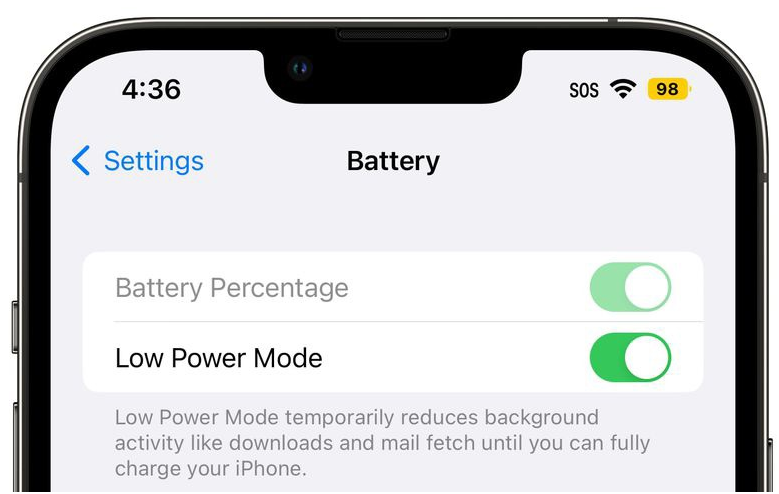 南城街道苹果手机维修分享iOS 16 Beta 6电池百分比显示和Beta 5有什么不同 