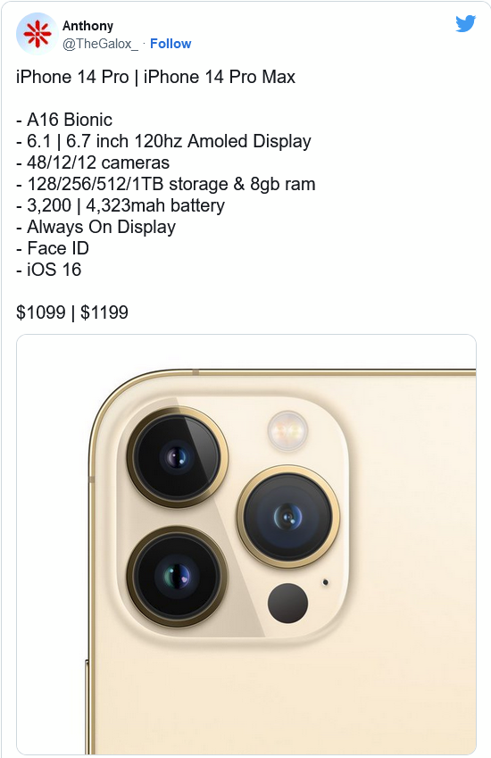 南城街道苹果14维修分享iPhone 14全系涨价 