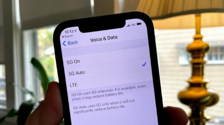 南城街道苹果手机维修分享iPhone 12如何打开或关闭5G网络 
